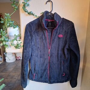 The North Face Osito Jacket small black and pink